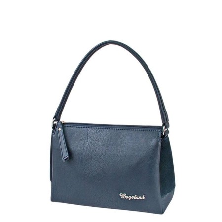 Bag Baget claim. Kozh, lightning department, blue color 27x9x17