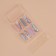 Flacks “Graphics”, 12 pcs, with adhesive plates, ballerina shape, multi -colored