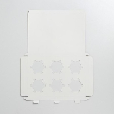 Capcake box, confectionery packaging, 6 cells, Just a Dream, 16 x 23 x 11.5 cm-4