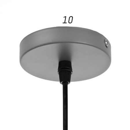 Lamp Bayerlux 1653/1gy E27 40W gray 25x26x40-135 cm-5