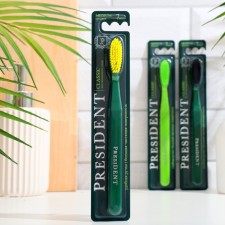 President Classic toothbrush Average hardness, 7 MIL