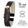 Watch strap, female, 14 mm, harness 70 mm, larynx 105 mm, genuine leather