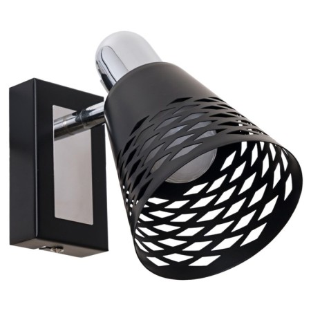 Lamp 3408/1 1x40W E14 black 10x18x16cm