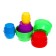 Developing set "colored barrels", as a nesting doll, a set of markers, write-stand cards