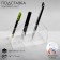 Pencil stands 6 cells, 16 × 11 × 7 cm, outpostlo 1.8 mm, in a protective film