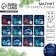 Magnet with Scretch-layer "Zodiac Signs", mix