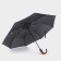 Automatic "Strong" umbrella, 3 additions, 8 spokes, r = 48 cm, black color