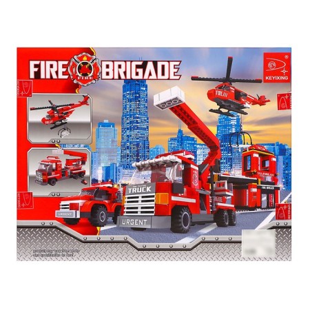 Designer Fire Brigade "Firefighters", 697 details-3