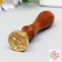 Printing for wax with a wooden handle "For You" 9x2.5x2.5 cm