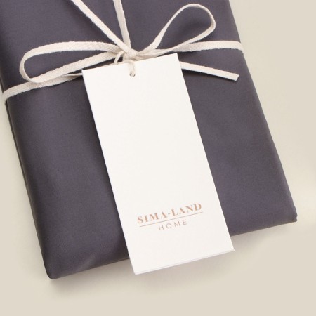 Pillowcase 300S SL Home Graphite 70*70+3 cm, satin, 100% cotton-2