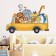Sticker Plastic Interior color "Bus" Set 2 sheets 25x70 cm