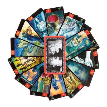 Tarot cards "Gothic vampires", 78 l, map 6.6 x 12 cm-2