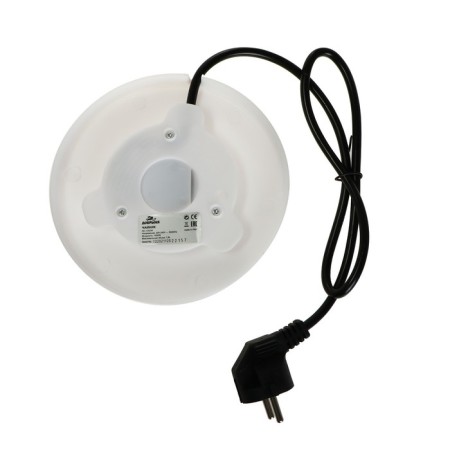 Electric Dobrynya kettle DO-1252W, glass, 1.8 l, 1800 watts, white-6