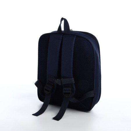 Baby backpack on lightning, blue color-5
