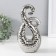 Souvenir Ceramics "Abstraction. Tentacles" silver 12.5x7x25 cm