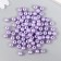Set of beads "needlework" plastic, diameter 8 mm, 25 g, lilac