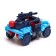 Military SUV robot, transforms, blue color