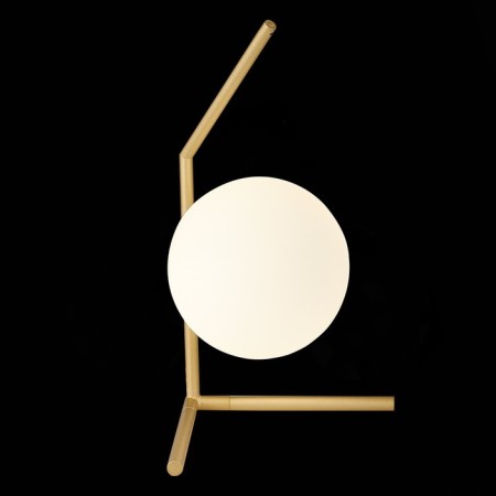 ST LUCE bedside lamp. SL1148.314.01. CODDA. 1x5 W, G9, 17.6x15x27 cm, brass color-1