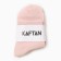 Set of women's socks KAFTAN BASE, 2 pairs, size 36-39 (23-25 ​​cm) beige/peach