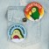 Sunset icons "avocados", 56 mm, mix