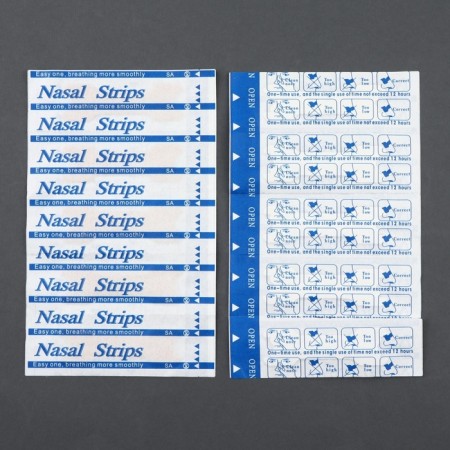 The plate is against snoring, set - 10 pcs, 5.5 × 1.6 cm, beige color-3