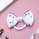 Hair gum "Schoolgirl" peas, 7 cm, black and white