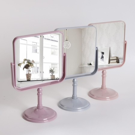 Mirror desktop, bilateral, mirror surface 15 × 15 cm, color mix-1
