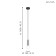Susage GiaconeCchia, 1x40W E27