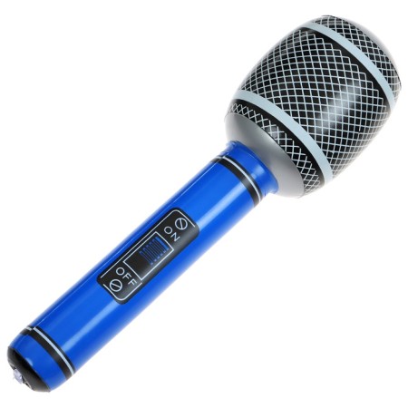 Inflatable toy "microphone", 30 cm, mixing-7