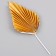 Pen's set for decoration, set 2 pcs, color gold