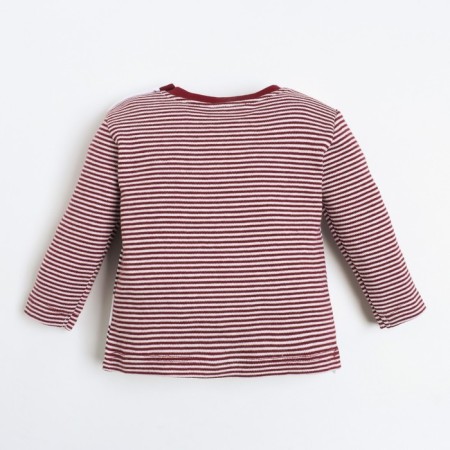 Longsliv children, burgundy color, height 62cm-3