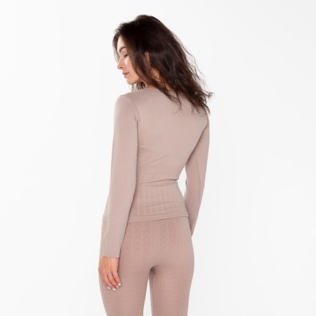 Women's thermal underwear (longshit), beige color 56-58 (2xl)-3