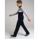 Polo for a boy with a long sleeve, height 128 cm