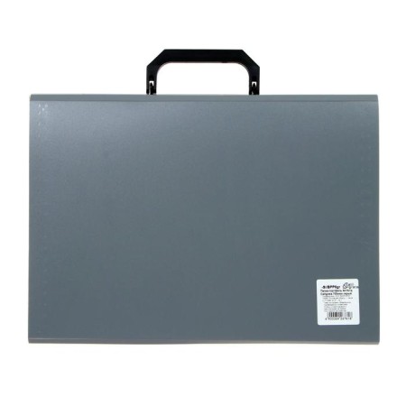 A4 Calligrata Portfli folder, 6 departments, 700mm, up to 300 sheets, gray-2