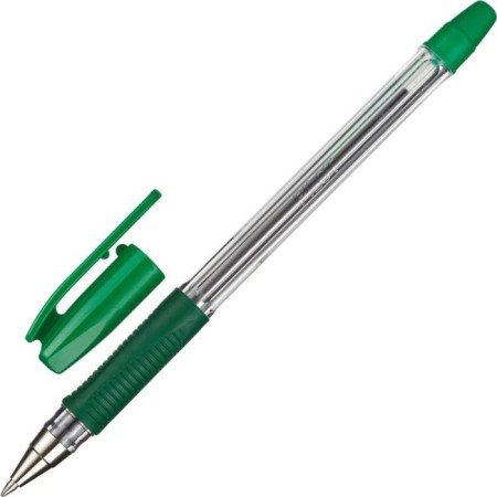 Balloon handle Pilot BPS-GP, rubber emphasis, 0.7 mm, oil base, green rod BPS-GP-F-2