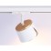 Single -phase track lamp Ambrella track system GL5343, GX53, white color, gold