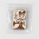Magnetic needle "Girl with scissors", 8 × 5.5 cm