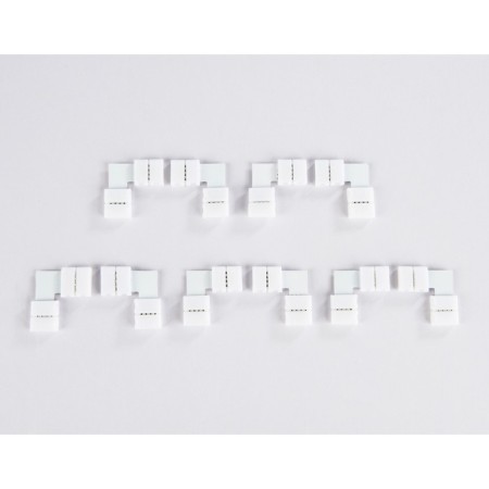 Corner L for LED tape 5050 12/24V (4 contacts) GS6701, 10 pcs-1