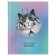 Diary solid cover 1-11 grade 48 sheets, "cat-butterfly1", cardboard cover 7BC, glossy lamination, cheat sheet