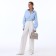 Women's bag Textura, messenger, medium size, beige color