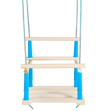 Swing, wooden, wood, seat 33 × 22cm, mix-1