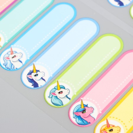Set of thermobok and stickers for clothing "World of Magic", 54 pcs-4