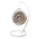 Villy swing pillow, diameter 115 cm, dark beige color