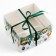 Box for Capcake "Fir Frigs", 16 x 16 x 10 cm, New Year