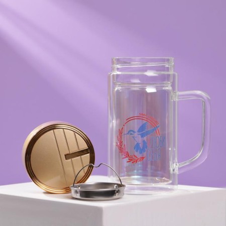 Glass heat -glass "Love yourself", 350 ml-2