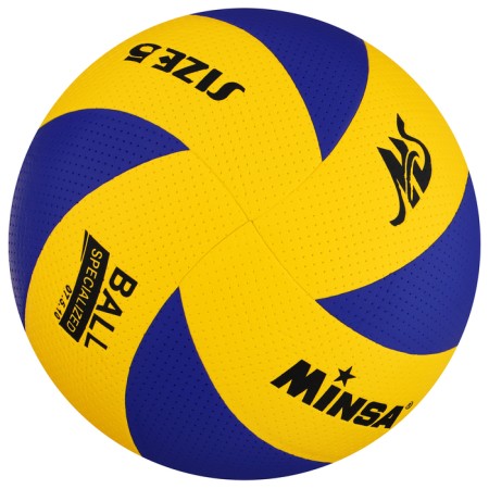 Volleyball ball minsa, pu, glued, 8 panels, p. 5-5