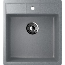 Мойка кухонная Ulgran U406-309, 500х445 мм, цвет тёмно-серый