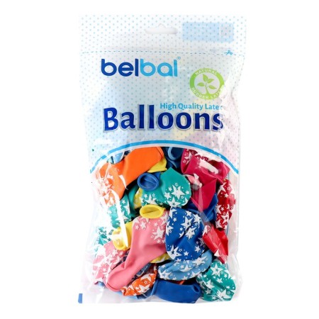Shar Latex 12 “Big Stars”, pastel, set of 50 pcs., Mix color-2