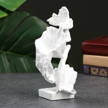 Figure "Silence" 20x7 cm white-3