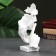 Figure "Silence" 20x7 cm white